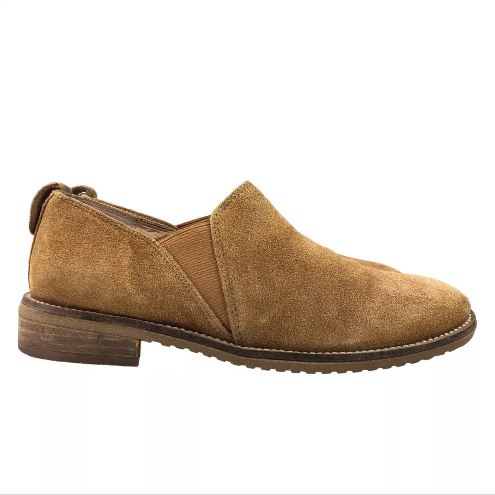 FRANCO SARTO JUSTIA SUEDE OFFICE CASUAL SHERPA INSOLE LOAFER SLIPON SHOES 8.5